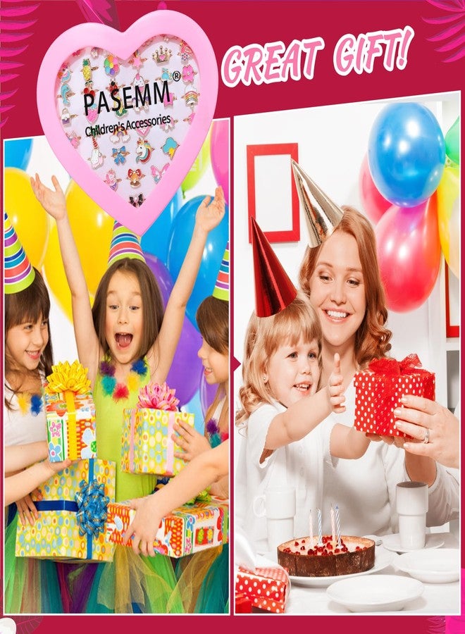 PASEMM 36pcs Little Girl Jewel Rings, Adjustable Unicorn Rings Toys, No Duplication Kids Play Ring in Box,Dress Up for 4-12 Year Old Girls, Birthday Christmas Valentine's Day Holiday Gifts - Image 5